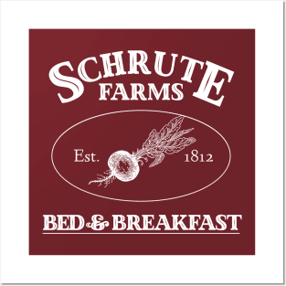 Schrute Farms Bed & Breakfast Posters and Art